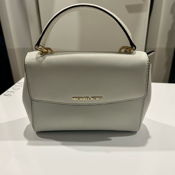 Michael Kors Saffiano Leather Top Handle Bag - Picture 2 of 5